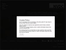 Tablet Screenshot of nvdc.co.uk